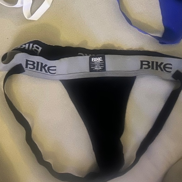 BIKE Jockstraps (3-pk) Black, Royal Blue & White US XL - Picture 2 of 4